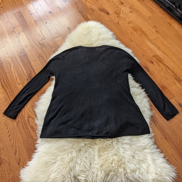 line women's knit long sleeve cashmere sweater - Picture 4 of 5